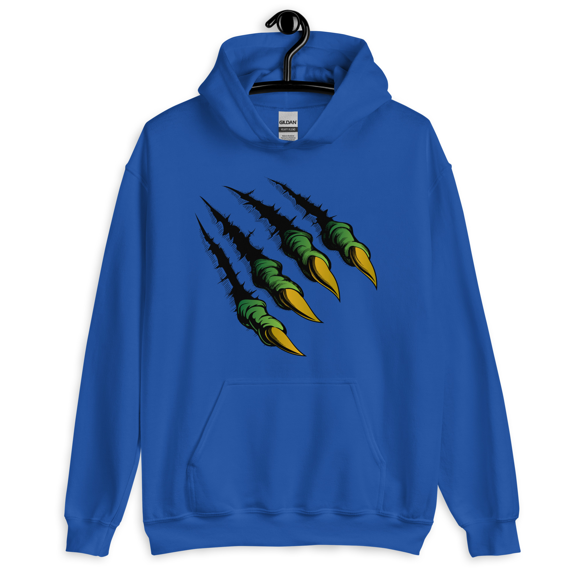unisex-heavy-blend-hoodie-royal-front-67196e1a2cd69.jpg The Claw Unisex Hoodie